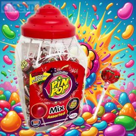 Pin pop vegyes savanyú nyalóka 18g