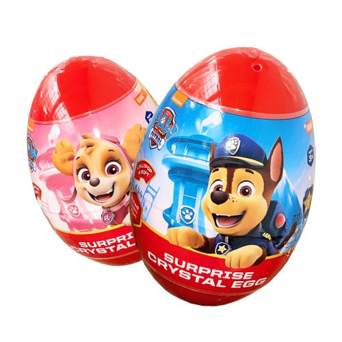 Paw Patrol Surprise Crystal egg mancsos tojás persely 16g
