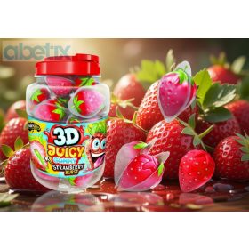 Johny Bee 3D Juicy Gummer Eper 18g