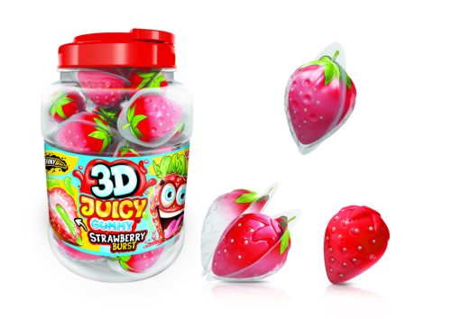 Johny Bee 3D Juicy Gummer Eper 18g