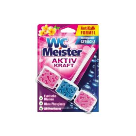 Wc Meister wc tisztító block 45 g - egzotikus virágok