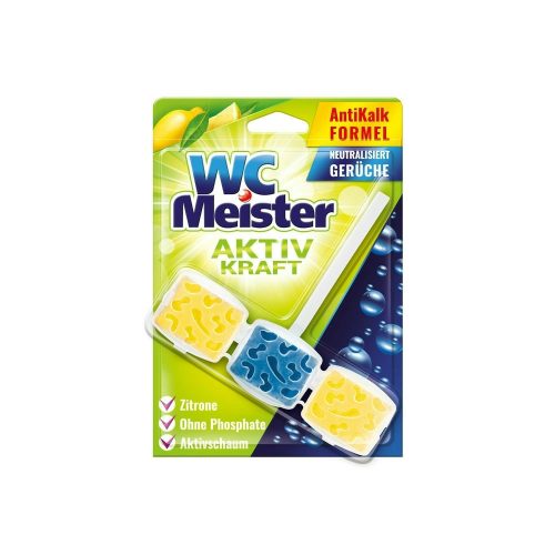 Wc Meister wc tisztító block 45 g - citrom