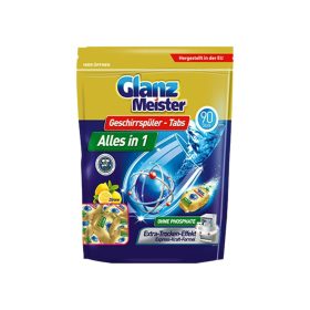  Glanz Meister citromos mosogatógép tabletta All in One 90 db