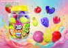 Johny Bee 3D Juicy Gummy vegyes gyümölcs 18g