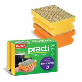 Paclan Practi Silver King szivacs 2 db