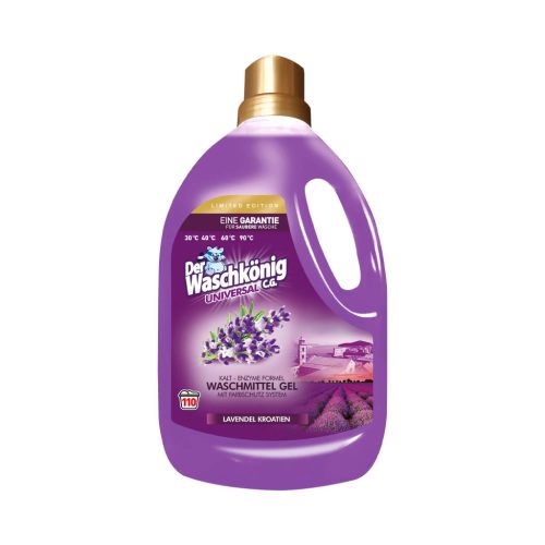 Der Waschkönig mosógél 3,305 l 110 mosás - Lavender Croatia universal