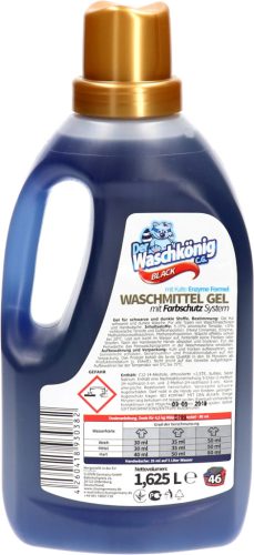 Der Waschkönig mosógél 1,625 l 54 mosás - black
