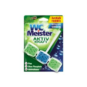Wc Meister wc tisztító block 45 g - erdő illata