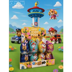 Paw Patrol mancsos fém tojás csokis keksszel 10g
