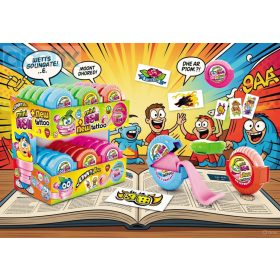Johny Bee Mini roll méteres rágó + tetoválás 18g