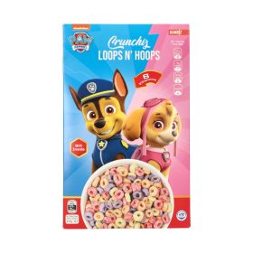   Paw Patrol Reggeliző gabona válogatás meglepetéssel - Loops N' Hoops 375g