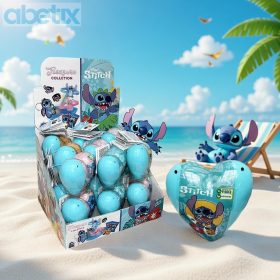 Stitch Meglepetés szivecskés tartó 11g