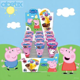   Meglepetés tölcsér mogyorókrémmel töltve, drazséval 25g - Peppa Malac