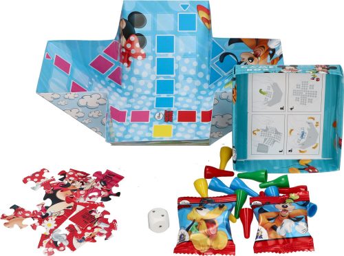 Mickey egér doboz játékokkal és csokis keksszel 10g