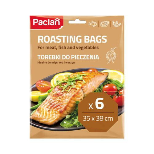 Paclan sütőzacskó csíptetővel 6 db 35cm*38cm