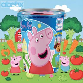 Pohár csokis keksszel, matricával 55g - Peppa Malac